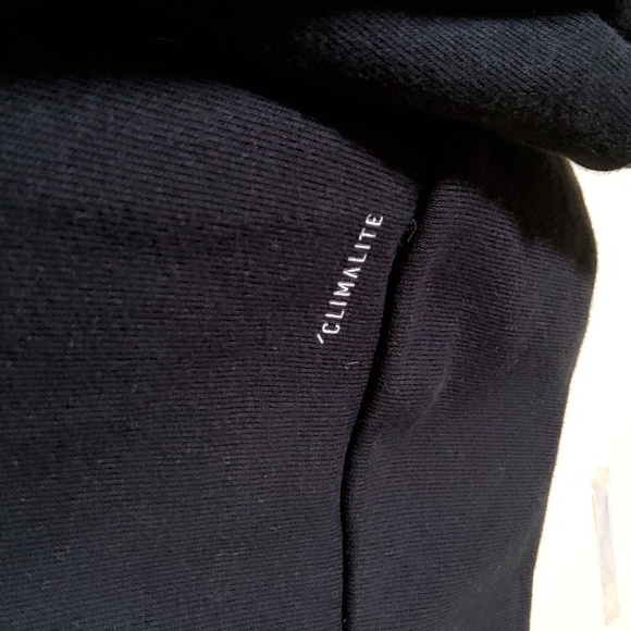 Adidas black long sleeves boy's sweat shirt Size M - Picture 5 of 7